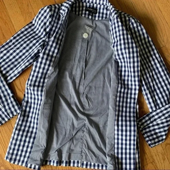 **NEW Chadwicks of Boston Plaid Blazer - Picture 3 of 8